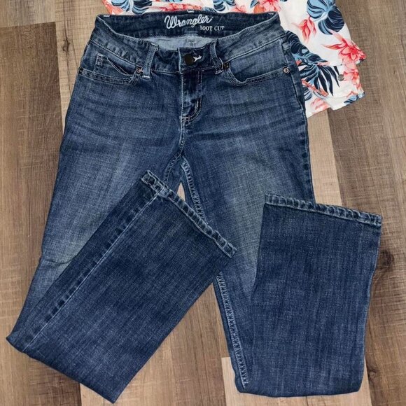 Wrangler Women's Blue and Navy - Picture 1 of 3
